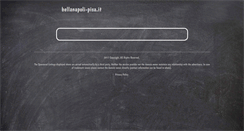 Desktop Screenshot of bellanapoli-pisa.it